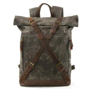 Wax Canvas Rugged Backpack. Outdoor and everyday use Rucksack - NEW